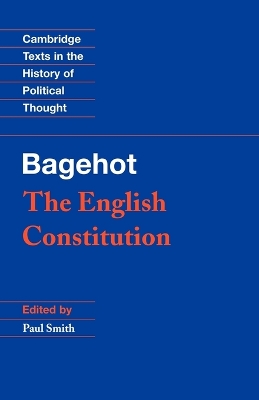 Book cover for Bagehot: The English Constitution