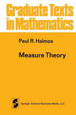 Cover of Measure Theory