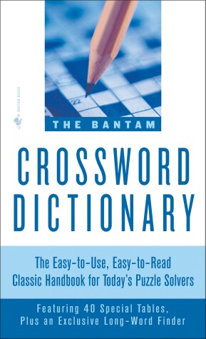 Book cover for The Bantam Crossword Dictionary