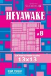 Book cover for Sudoku Heyawake - 200 Hard to Master Puzzles 13x13 (Volume 8)