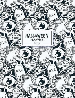 Book cover for Halloween Party Planner