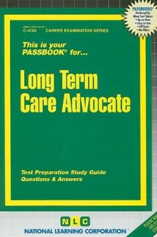 Cover of Long Term Care Advocate