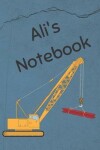 Book cover for Ali's Notebook