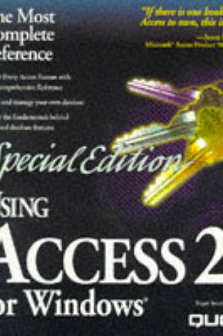 Cover of Using Access 2.0 for Windows Special Edition