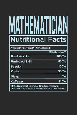 Book cover for Mathematician Nutritional Facts