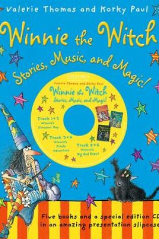 Cover of Winnie the Witch: Stories, Music, and Magic! with audio CD