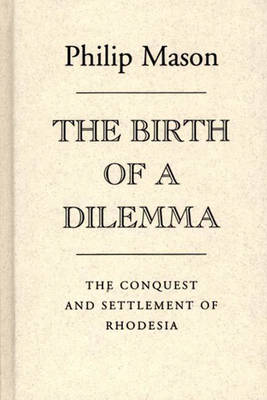 Book cover for The Birth of a Dilemma