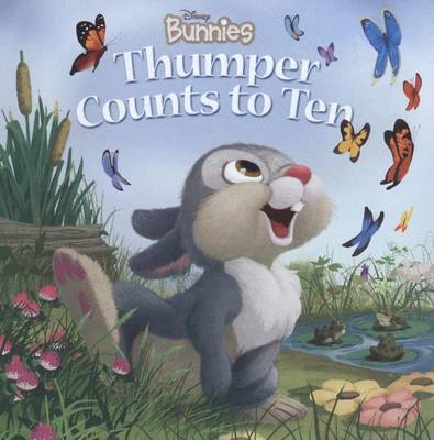 Book cover for Disney Bunnies Thumper Counts to Ten