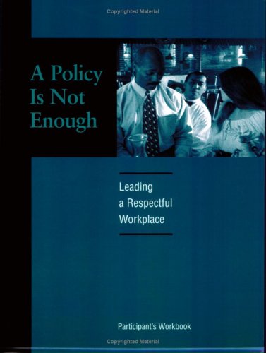 Book cover for A Policy Is Not Enough Participant Book
