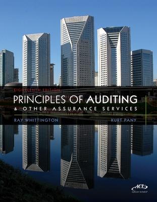 Book cover for MP Loose-leaf Principles of Auditing & Assurance Services with ACL Software CD