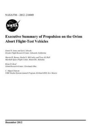 Cover of Executive Summary of Propulsion on the Orion Abort Flight-Test Vehicles