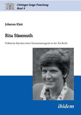 Book cover for Rita S ssmuth. Politische Karriere einer Seiteneinsteigerin in der  ra Kohl