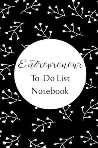 Cover of Entrepreneur To Do List Notebook