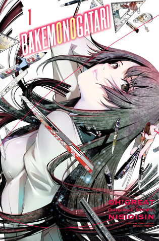 Cover of Bakemonogatari (Manga), volume 1