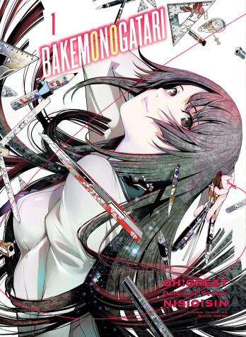 Book cover for Bakemonogatari (Manga), volume 1