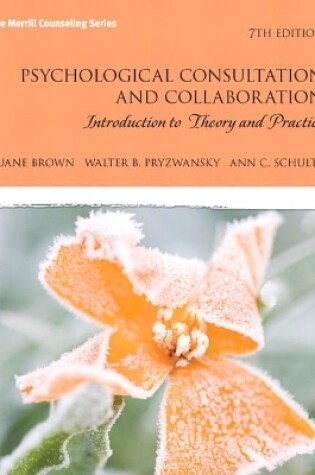 Cover of Psychological Consultation and Collaboration