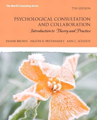 Book cover for Psychological Consultation and Collaboration