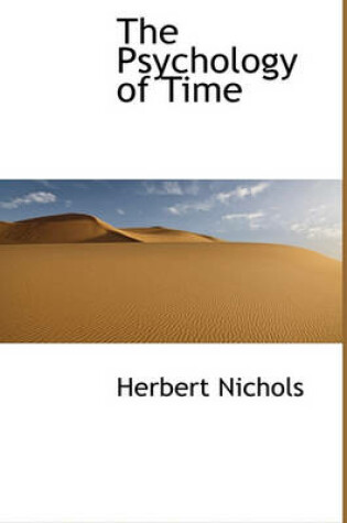 Cover of The Psychology of Time