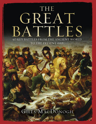 Book cover for The Great Battles