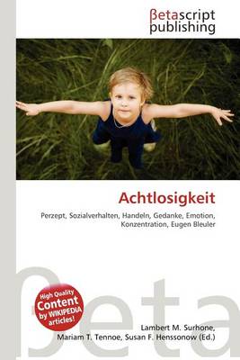 Book cover for Achtlosigkeit