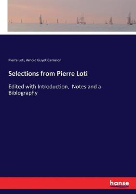 Book cover for Selections from Pierre Loti