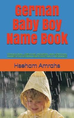 Book cover for German Baby Boy Name Book