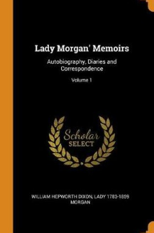 Cover of Lady Morgan' Memoirs