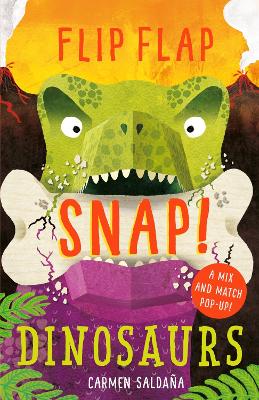 Book cover for Flip Flap Snap: Dinosaurs