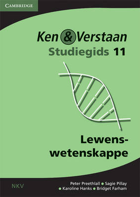 Book cover for Study and Master Life Sciences Grade 11 Study Guide Afrikaans translation