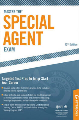 Cover of Master the Special Agent Exam