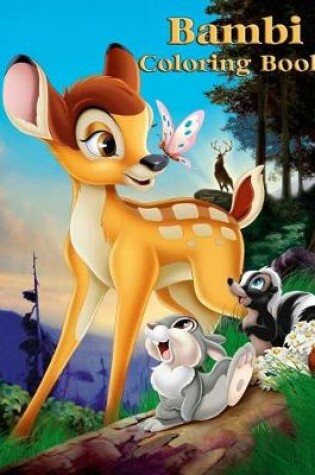 Cover of Bambi Coloring Book