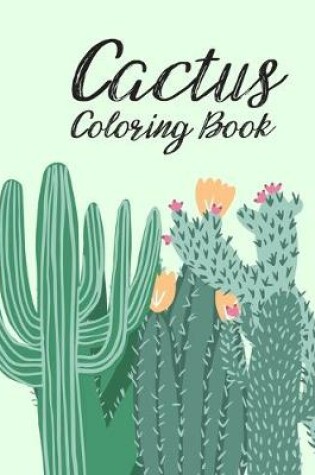 Cover of Cactus Love Adult Coloring Books