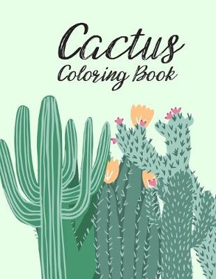 Book cover for Cactus Love Adult Coloring Books