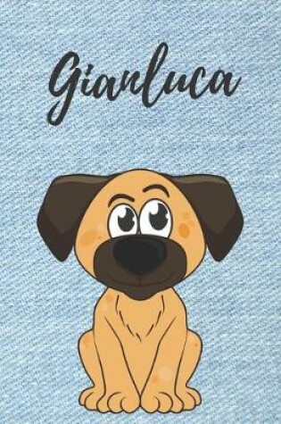 Cover of personalisiertes Geschenke Notizbuch Hunde / Malbuch / Kritzelbuch / Tagebuch / Journal / DIN A5 / Geschenk Gianluca