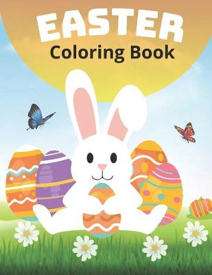 Book cover for Easter Coloring Book