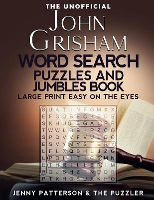 Book cover for The Unofficial John Grisham Word Search Puzzles and Jumbles Book