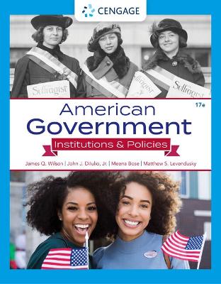 Book cover for Mindtap for Wilson/Dilulio/Bose/Levendusky's American Government: Institutions and Policies, 1 Term Printed Access Card