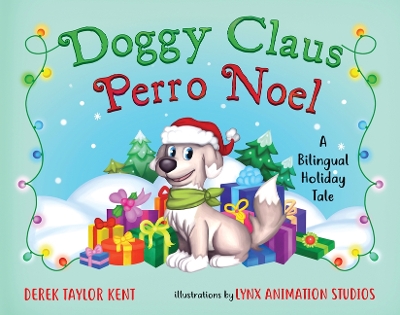 Book cover for Doggy Claus/Perro Noel