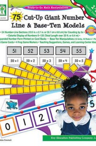 Cover of 75 Cut-Up Giant Number Line and Base-Ten Models