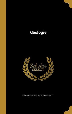 Book cover for Géologie