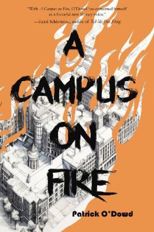 Cover of A Campus On Fire