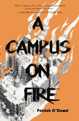 Book cover for A Campus On Fire