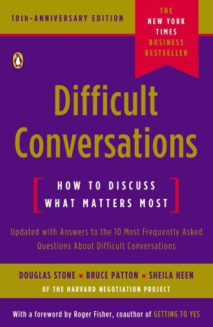 Book cover for Difficult Conversations