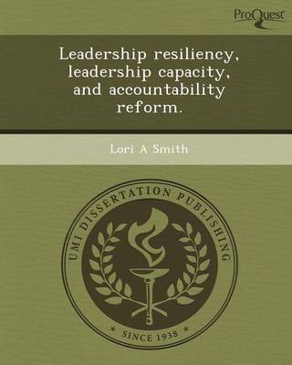 Book cover for Leadership Resiliency