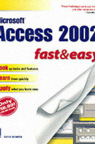 Cover of Microsoft Access XP Fast and Easy