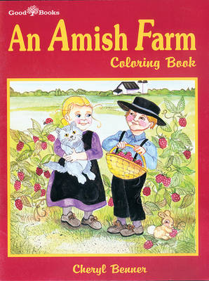 Book cover for Amish Farm Coloring Book