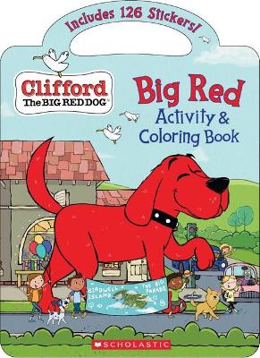 Book cover for Big Red Activity & Coloring Book