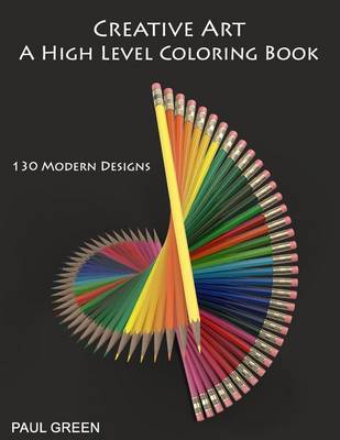 Book cover for Creative Art - A High Level Coloring Book