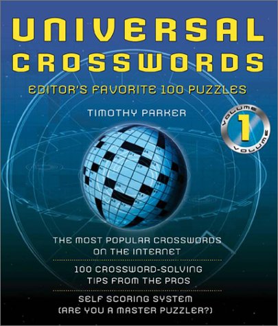 Book cover for Universal Crosswords Volume 1