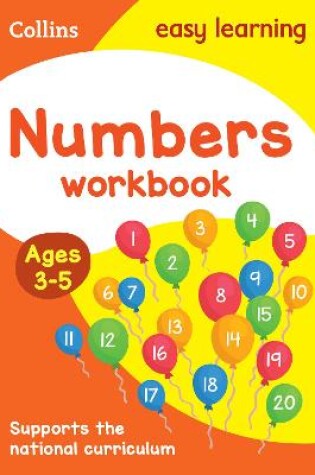 Cover of Numbers Workbook Ages 3-5